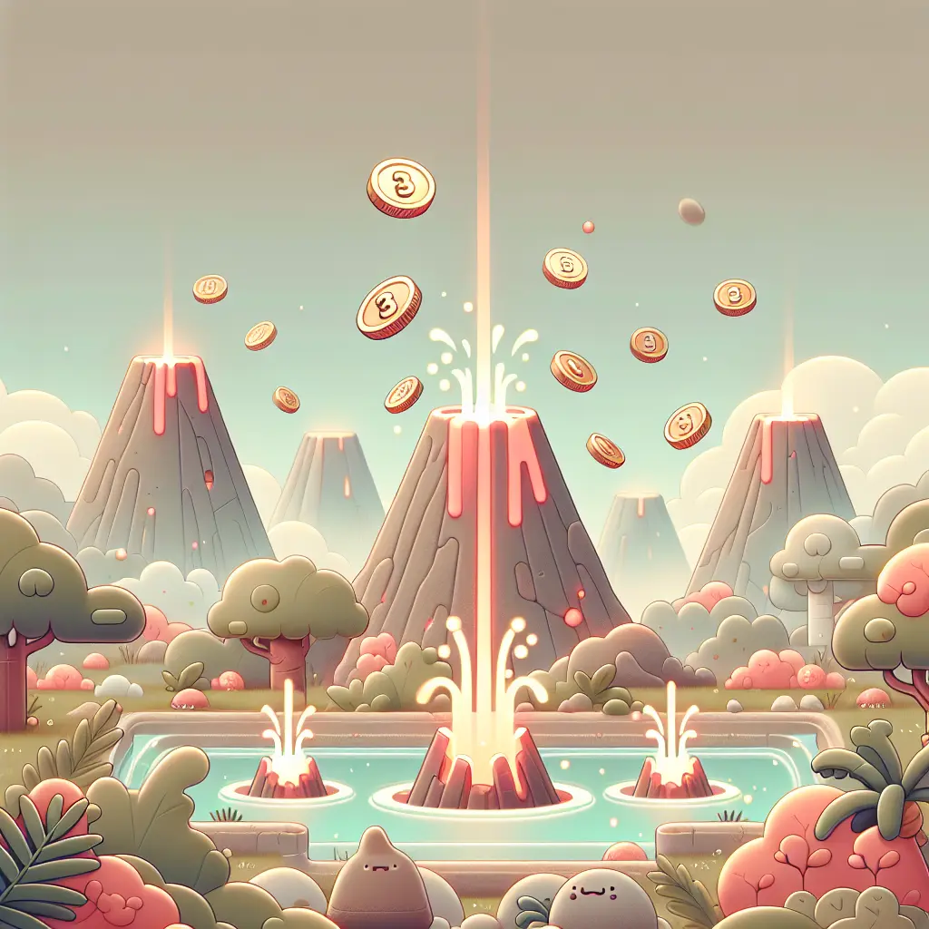 3 Coin Volcanoes slot game